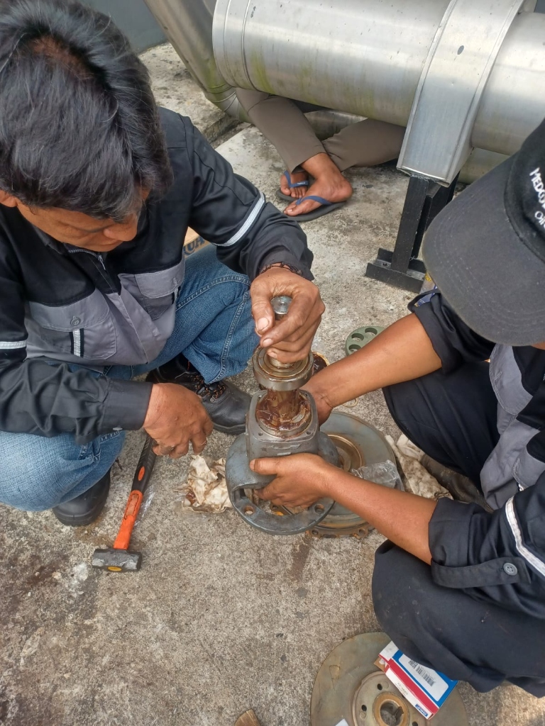 Pemasangan Presisi Bearing Poros Utama
