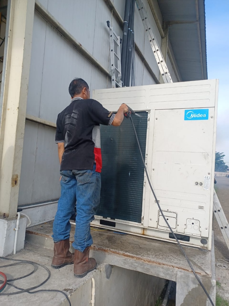 High-Pressure Jet Coil Washing & Maintenance